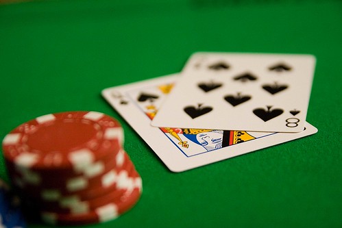 playing poker
